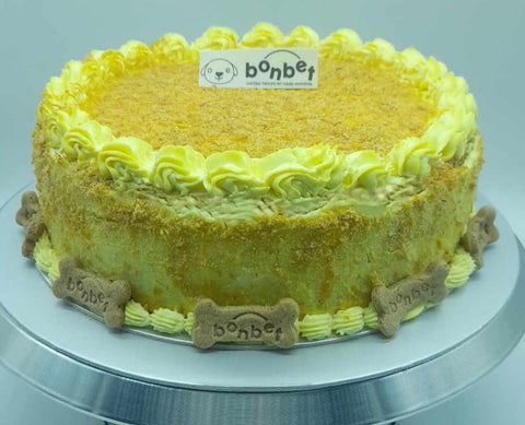 Pastel de cumpleaños para perro