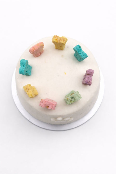 Pastel huesitos de colores