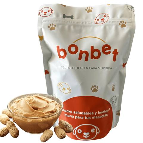 Galletas para perritos de maní